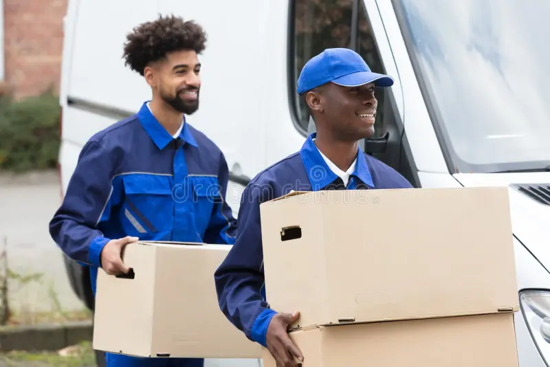 close-up-two-delivery-men-holding-cardboard-boxes-126323310